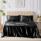 Luxuriöses 4-teiliges Bettwäsche-Set aus 100% Maulbeerseide